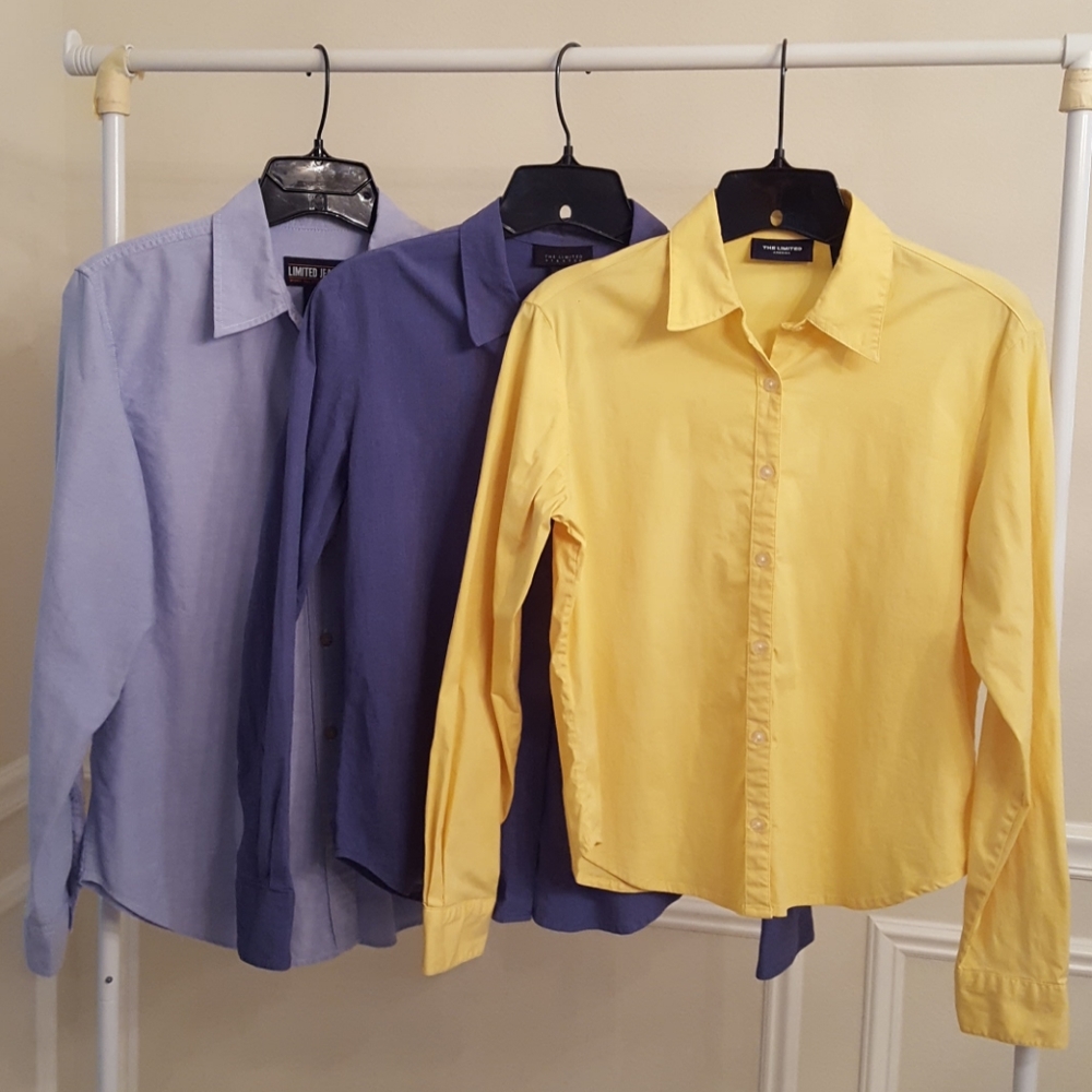 The Limited Long Sleeve Shirts - Lot of 3